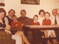 1972 Weihnachten mit Familie
