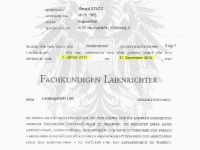 2012 05 12 Ernennungs-Urkunde zum Laienrichter 2012-2016