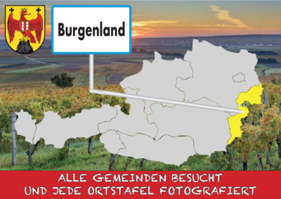 Besuchte Gemeinden Burgenland Schild für LH Besuch