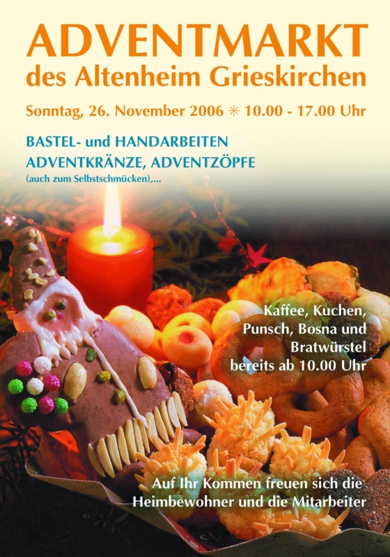 2006 11 26 Adventmarkt Altenheim Grieskirchen