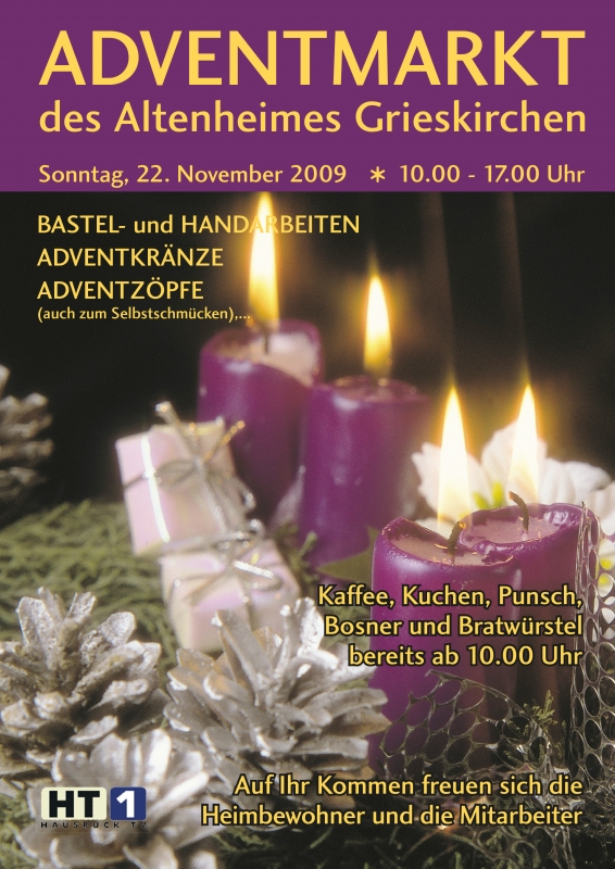 	2009 11 22 Adventmarkt Altenheim Grieskirchen