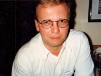 Leeb Johann 1997 im Cafe Haderer