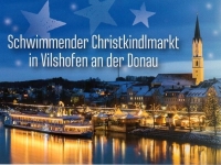 Vilshofen Schwimmender Christkindlmarkt