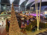 Weihnachts_ und Wintermarkt am Flughafen