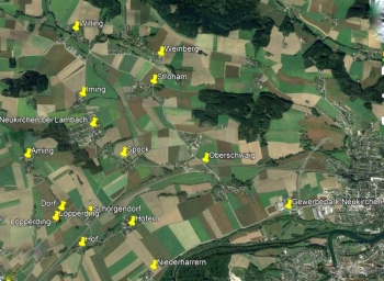 Neukirchen b Lambach 15 Ortschaften