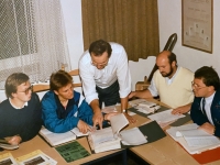 1989 10 11 Redaktionssitzung Turnerpresse im Turnerheim