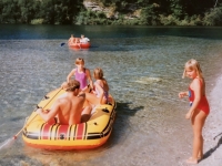 1992 09 02 Jugendlager St Pankraz Schlauchbootfahren