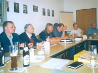 2000 06 29 Turnerheim Letzte Turnratsitzung im alten Sitzungszimmer