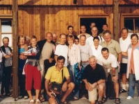 2003 08 14 Jahnwanderung gemütlicher Abend beim Obstbaugartenverein