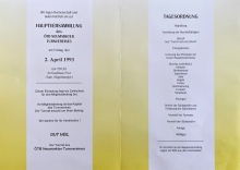 1993 04 02 Jahreshauptversammlung Einladung