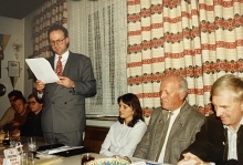 1995 04 07 Jahreshauptversammlung Begrüssung Obmann Stutz