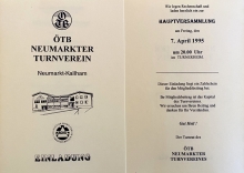 1995 04 07 Jahreshauptversammlung Einladung