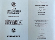 1998 04 03 Jahreshauptversammlung Einladung