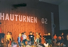 2002 12 07 Julschauturnen Eröffnung mit den Jüngsten