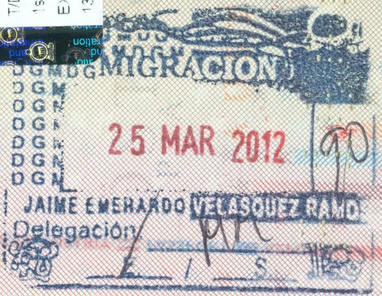 2012 03 25 Guatemala - Einreise