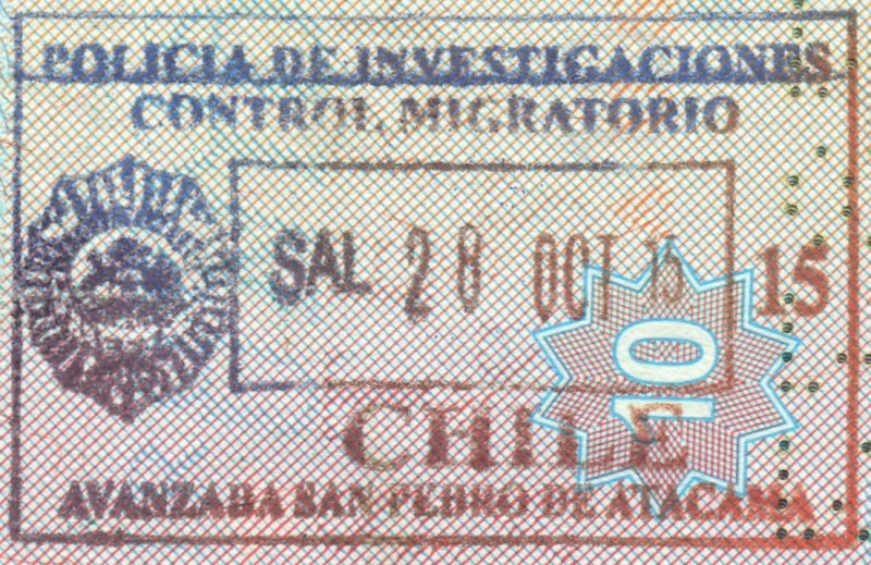 2015 10 28 Chile San Pedro de Atacama - Ausreise