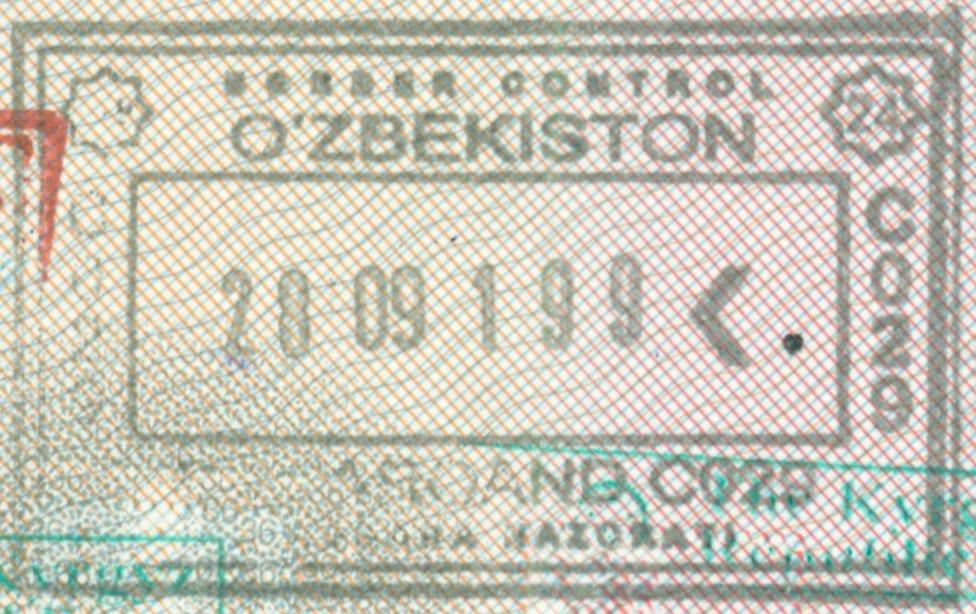 2019 09 28 Usbekistan - Einreise