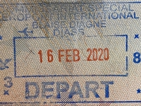 2020 02 16 Senegal - Ausreise
