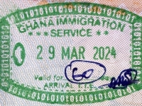 2024 03 29 Ghana - Einreise