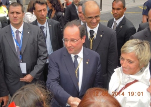 2014 06 12 Hollande Francois Französischer Präsident in Andorra
