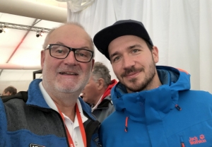 2020 03 01 Neureuther Felix Ex_Skirennläufer als Moderator beim Skiweltcup in Hinterstoder