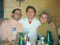 1996 03 02 RLB ZVM Abt Schifahren Katschberg_Einkehrschwung mit Karl und Tina