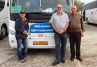 2014 11 26 Qumran Israel Busfahrer Nasser RL Raanan links