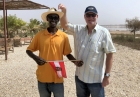 2020 02 13 Salzsee Rosa See Senegal neuer Hut für RL Momo