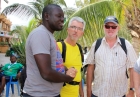2020 02 16 Saly Senegal Verabschiedung von FTI Mann RL Lamin