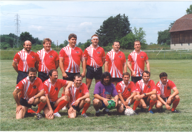 1993 06 27 USA-Tournee Warren Österreichfest Fußballspiel