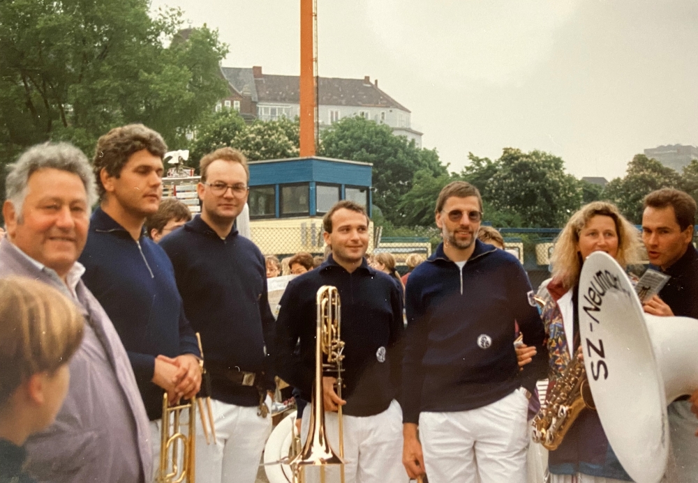 1994 05 16 Hamburg Deutsches Turnfest vor dem Wertungsmusizieren