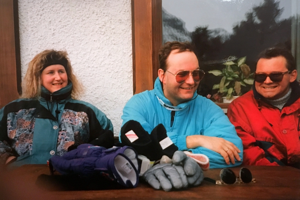 1994 02 19 SZ-Schifahren Wagrain Kleinarl Annemarie Moser Pröll Geburtshaus Einkehrschwung