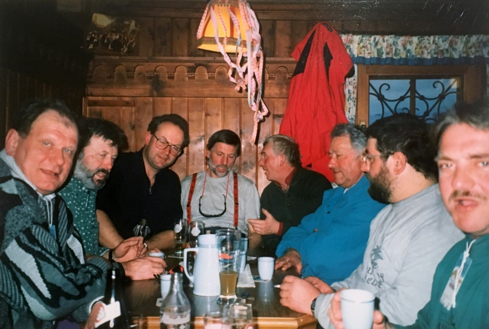 1998 02 07 Vereinsschifahren Kitzbühel Abendgestaltung