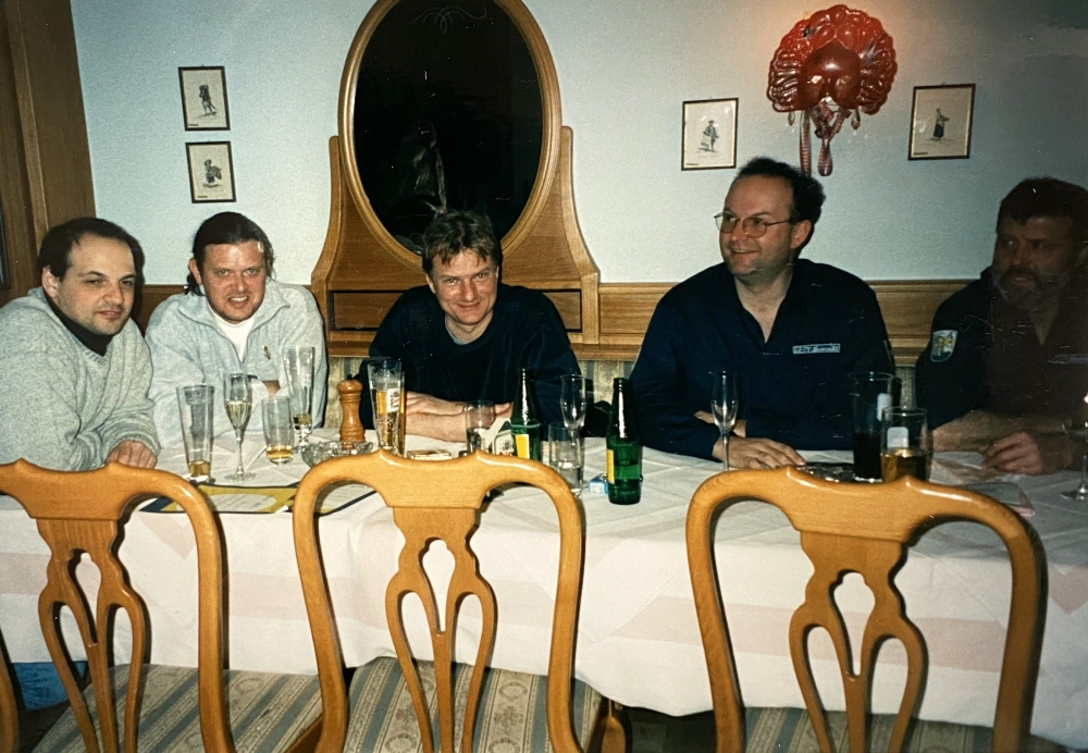 1999 02 12 Eferding Musikantenstadl Feier für Edlseer Restaurant Keplerstube mit Klostertaler