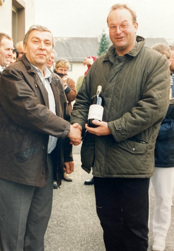 2000 03 19 Geburtstagsständchen Flattinger Rudolf 50 Jahre
