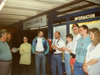 1994 05 15 Hamburg Deutsches Turnfest Erste U Bahn Fahrt