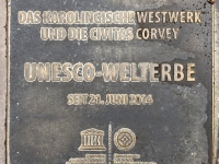 Deutschland Karolingisches Westwerk und Civitas Corvey Tafel 1