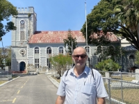 Barbados Bridgetown und seine Garnison St. Marys Kirche