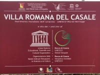 Italien Römische Villa von Casale Tafel 1