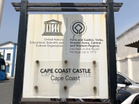 Ghana Festungen der Kolonialzeit Cape Coast Castle Tafel 1