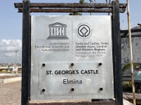 Ghana Festungen der Kolonialzeit Elmina St. Georges Castle Tafel 1