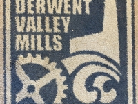 Grossbritannien Industrielandschaft Derwent Valley Cromford Mill Tafel