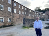 Grossbritannien Industrielandschaft Derwent Valley Cromford Mill