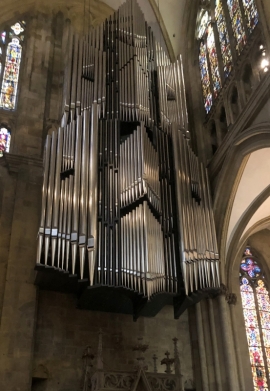 2020 08 27 Regensburg Dom mit der größten freihängenden Orgel der Welt