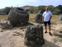 Laos Megalithische Krüge in Xieng Khouang