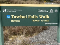 Neuseeland Nationalpark Tongariro Tafel 3