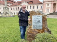 Österreich Kulturlandschaft Wachau Stift Göttweig Tafel