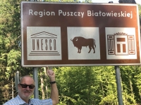 Polen Nationalpark Bialowieza Tafel