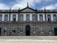 Portugal Stadtzentrum Angra do Heroismo Insel Terceira Kopfbild 2