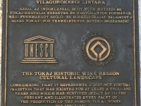 Ungarn Kulturlandschaft Tokajer Weinregion Tafel 1